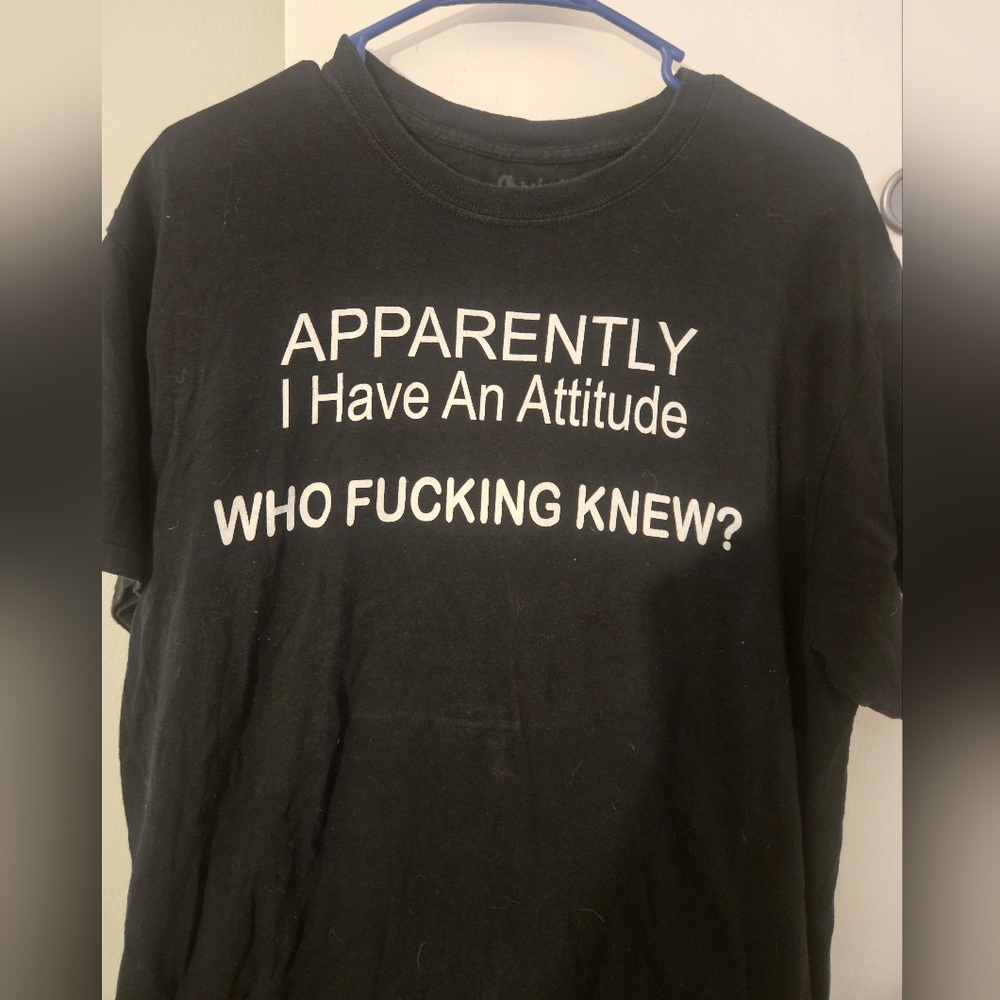 Chunks Black T-Shirt with Bold White Text